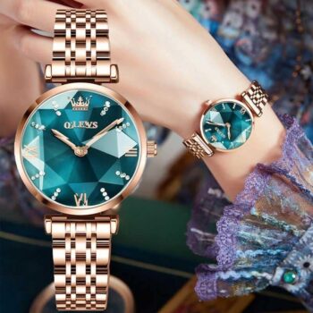 OLEVS Women Watches Rose Gold
